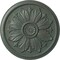 Ekena Millwork Kaya Ceiling Medallion (Fits Canopies up to 5 1/4"), 23 5/8"OD x 1 1/2"P, Cloud Burst Crackle CM23KACBC - alternate 1